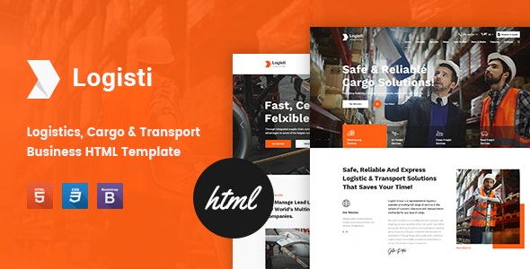Logisti – 物流运输网站HTML5模板 – v1.1-爱极客