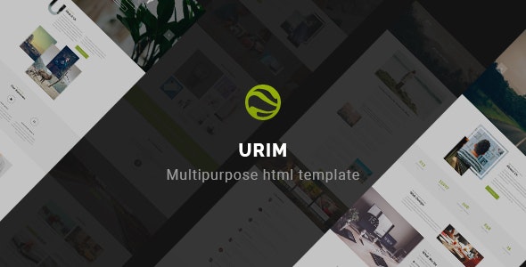 URIM – 创意多用途HTML网站模板-爱极客