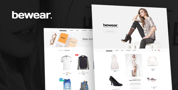 Bewear – 时尚电子商务在线商店HTML模板-爱极客