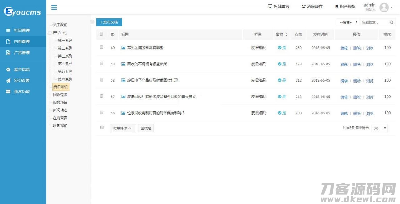 2021-05-16旧物回收类网站源码v2.4-爱极客