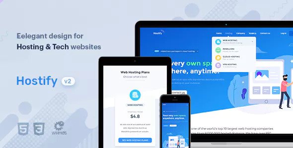 Hostify – 托管WHMCS主机HTML模板-爱极客