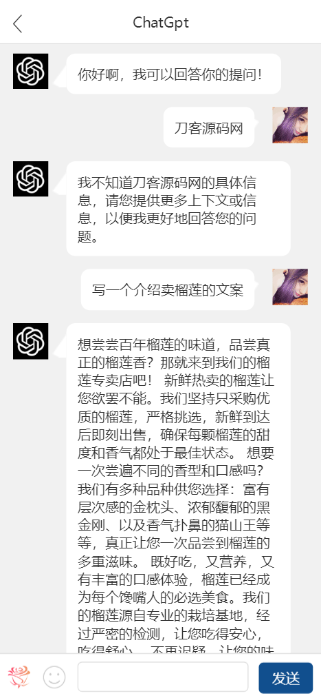 2023-05-202023全新简易ChatGPT手机端源码 使用ChatGPT3.5版本 实测可用-爱极客