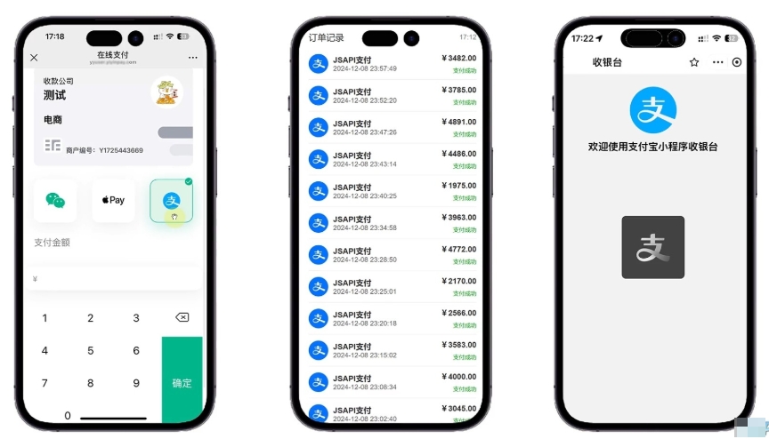 2025-02-18易支付 精美设计的支付收银台模板 门店收银管理系统 云支付收银台-爱极客